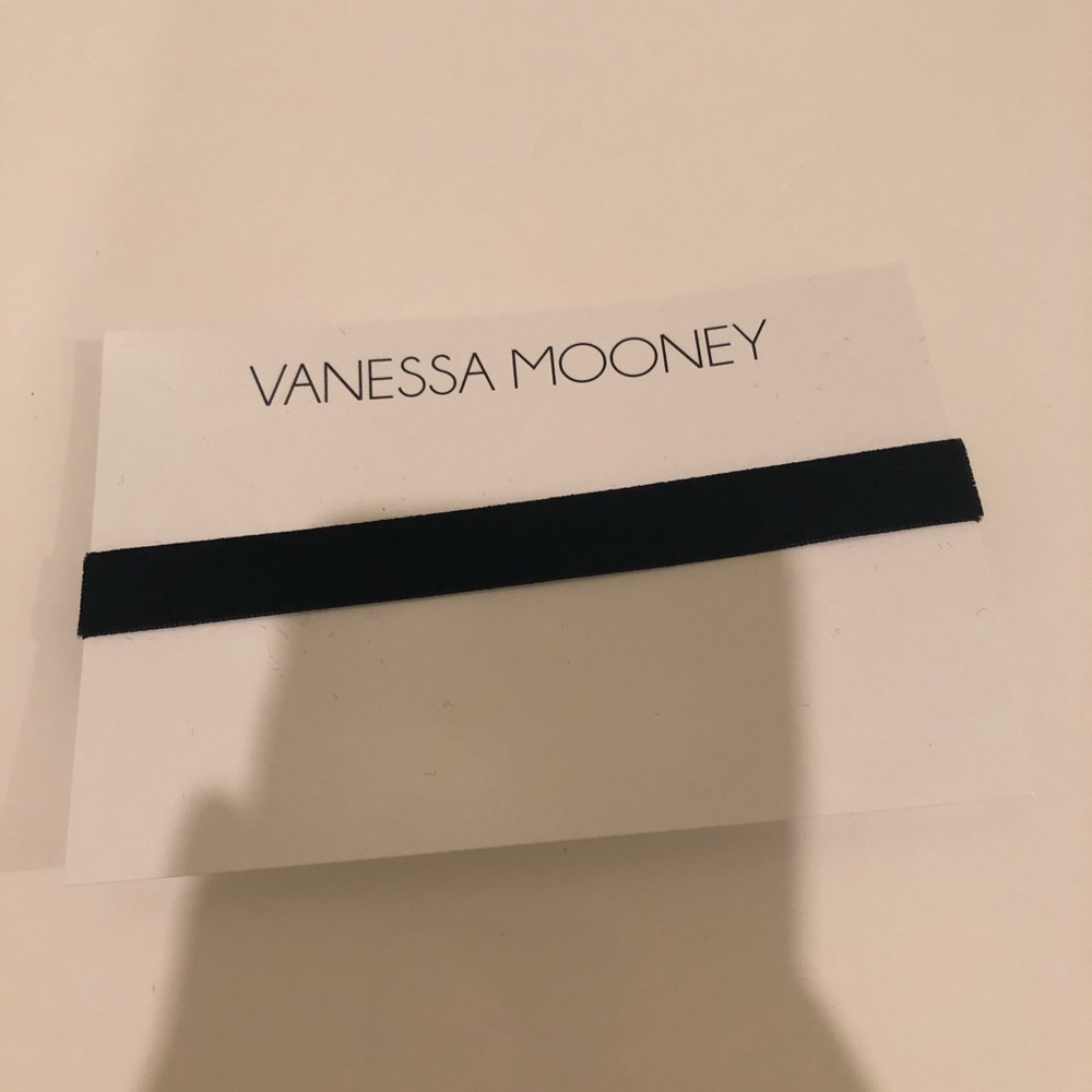 VANESSA MOONEY BLACK VELVET CHOKER